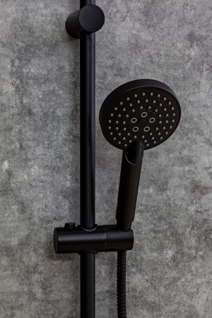 Душевая стойка Orange O-Shower OW02b черный матовый